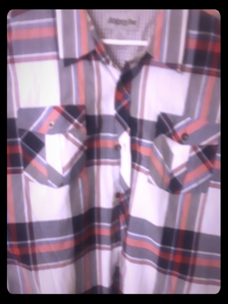 ABLANCHE 3XL MENS SHORT SLEEVE BUTTON DOWN